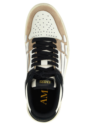 Multicolor Cowhide Low Top Sneakers