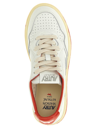 Multicolor Goatskin Low Top Sneakers