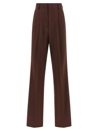 Brown Wool Dress Pants