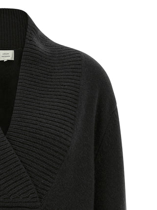 Black Cashmere Cardigan
