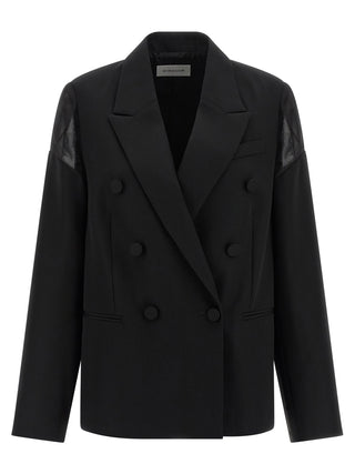 Black Virgin Wool Blazer