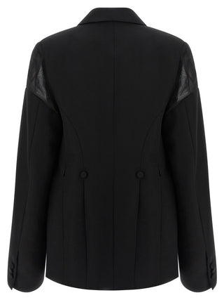 Black Virgin Wool Blazer