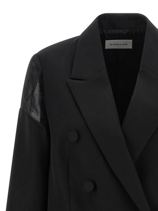 Black Virgin Wool Blazer