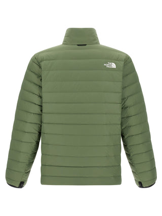 Bicolor Nylon Full-Length Jacket