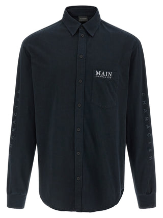Black Cotton Blouse