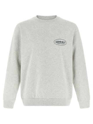 Sudadera gris de algodón