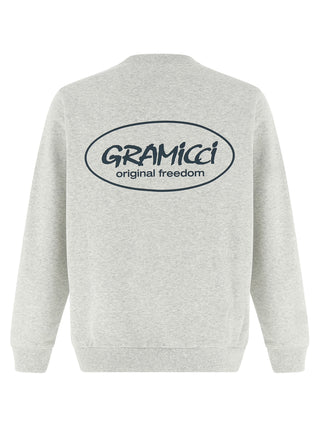 Sudadera gris de algodón