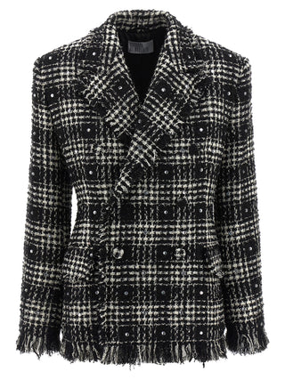 Bicolor Cotton Blazer