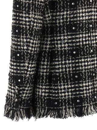 Bicolor Cotton Blazer