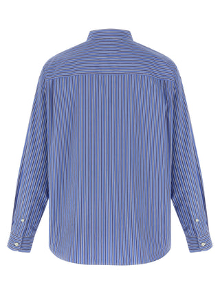 Blusa de algodón azul