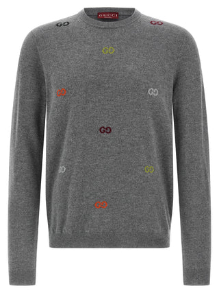 Gray Cashmere Cardigan