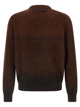 Brown Cashmere Cardigan
