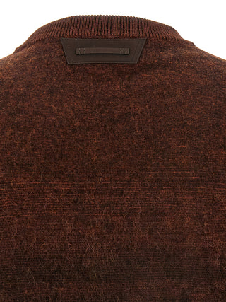 Brown Cashmere Cardigan