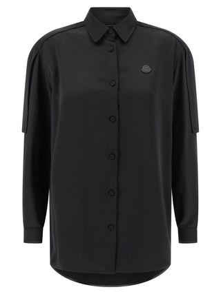 Black Polyester Blouse