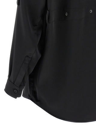 Black Polyester Blouse