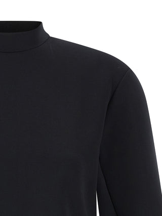 Black Polyester Top