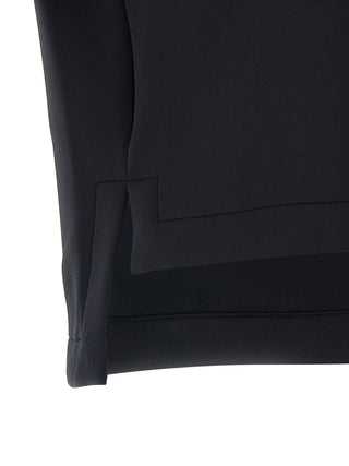 Black Polyester Top