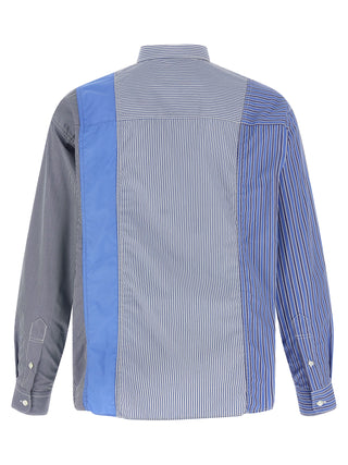 Blusa de algodón azul