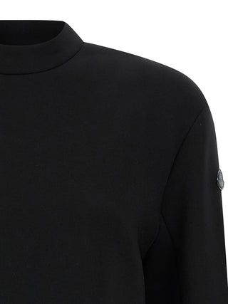 Black Viscose Sweatshirt