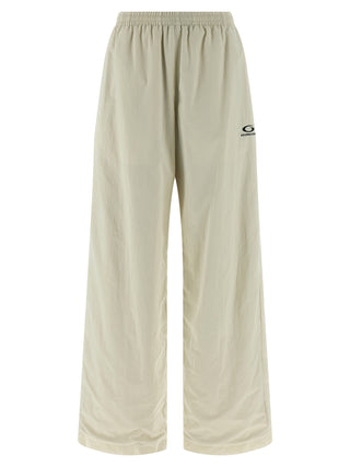 Beige Polyamide Joggers (Workout Pants)