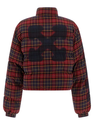 Bordeaux Cotton Full-Length Jacket