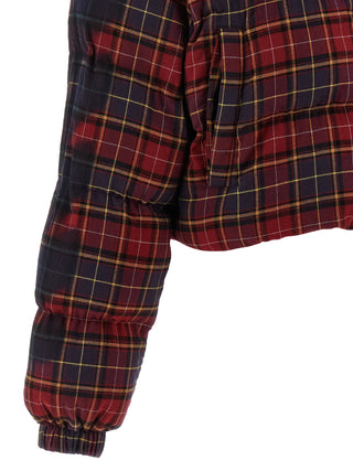 Bordeaux Cotton Full-Length Jacket
