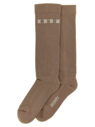 Beige Cotton Socks