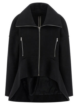 Black Virgin Wool Coat