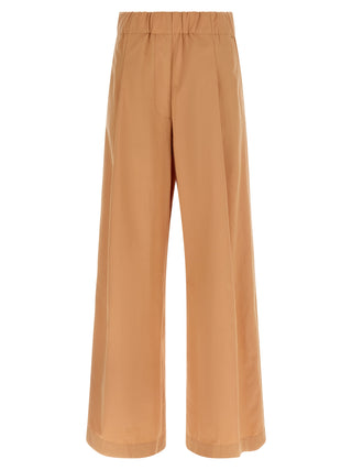 Multicolor Cotton Casual Pants