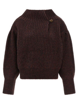Bordeaux Wool Cardigan