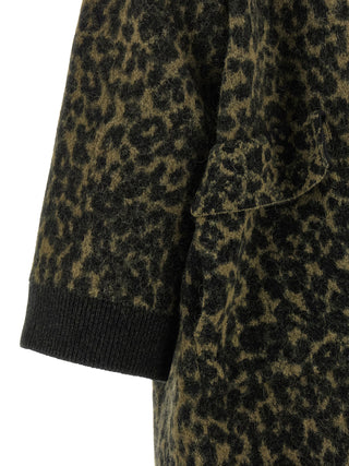 Bicolor Wool Coat