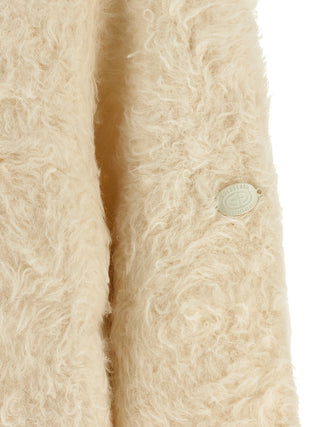 White Wool Cardigan