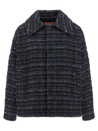 Blue Viscose Coat