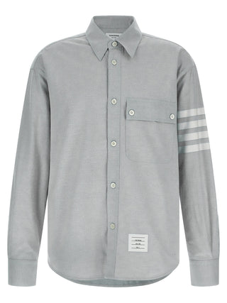Gray Cotton Blouse