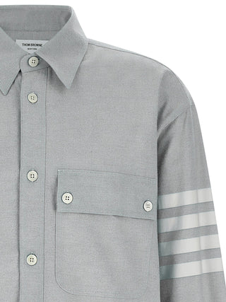 Gray Cotton Blouse