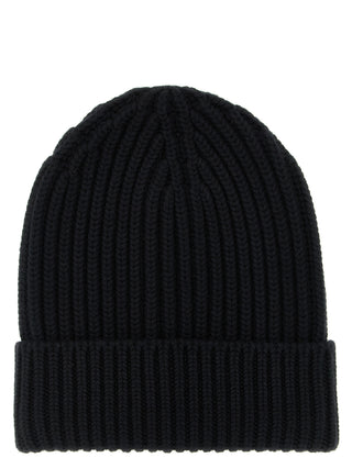 Black Wool Beanie