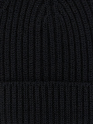 Black Wool Beanie