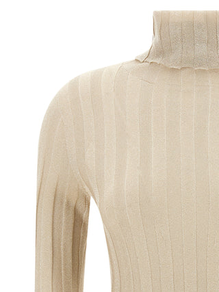 Gold Viscose Cardigan