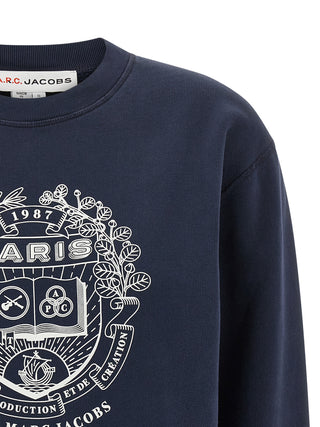 Blue Cotton Sweatshirt