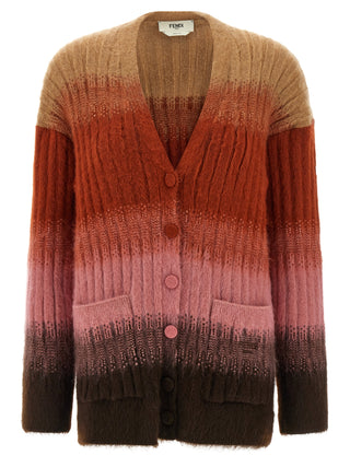 Multicolor Wool Cardigan