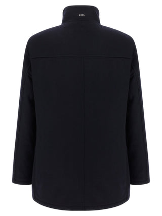 Blue Wool Coat