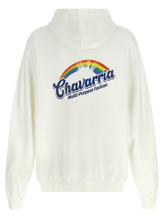 White Cotton Sweatshirt