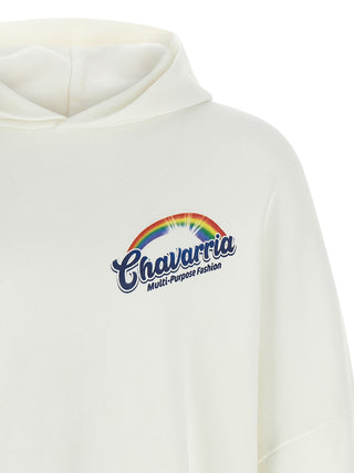 White Cotton Sweatshirt