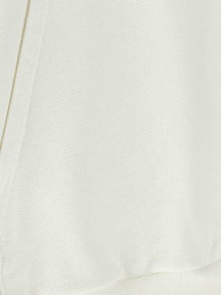 White Cotton Sweatshirt