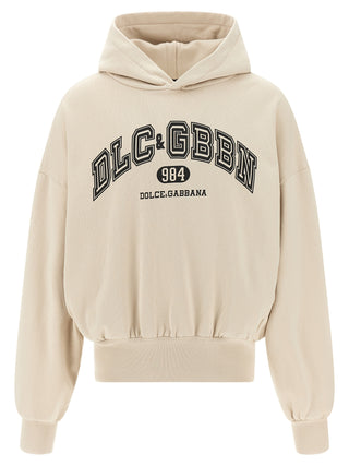 Beige Cotton Sweatshirt