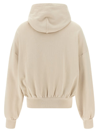 Beige Cotton Sweatshirt