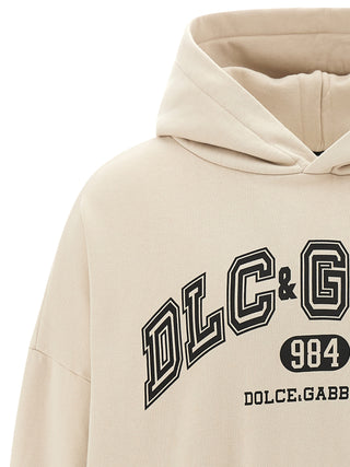 Beige Cotton Sweatshirt