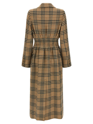 Brown Virgin Wool Coat
