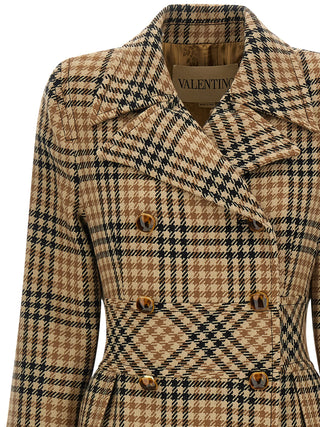 Brown Virgin Wool Coat
