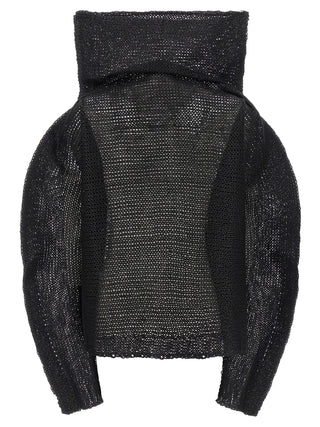 Black Wool Sweatshirt